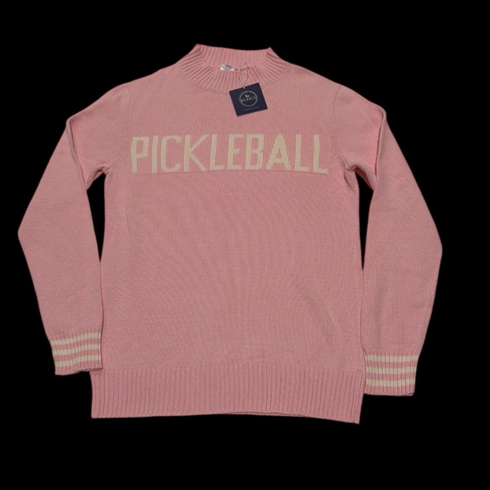 Pickleball Pink Crewneck Sweater‎
